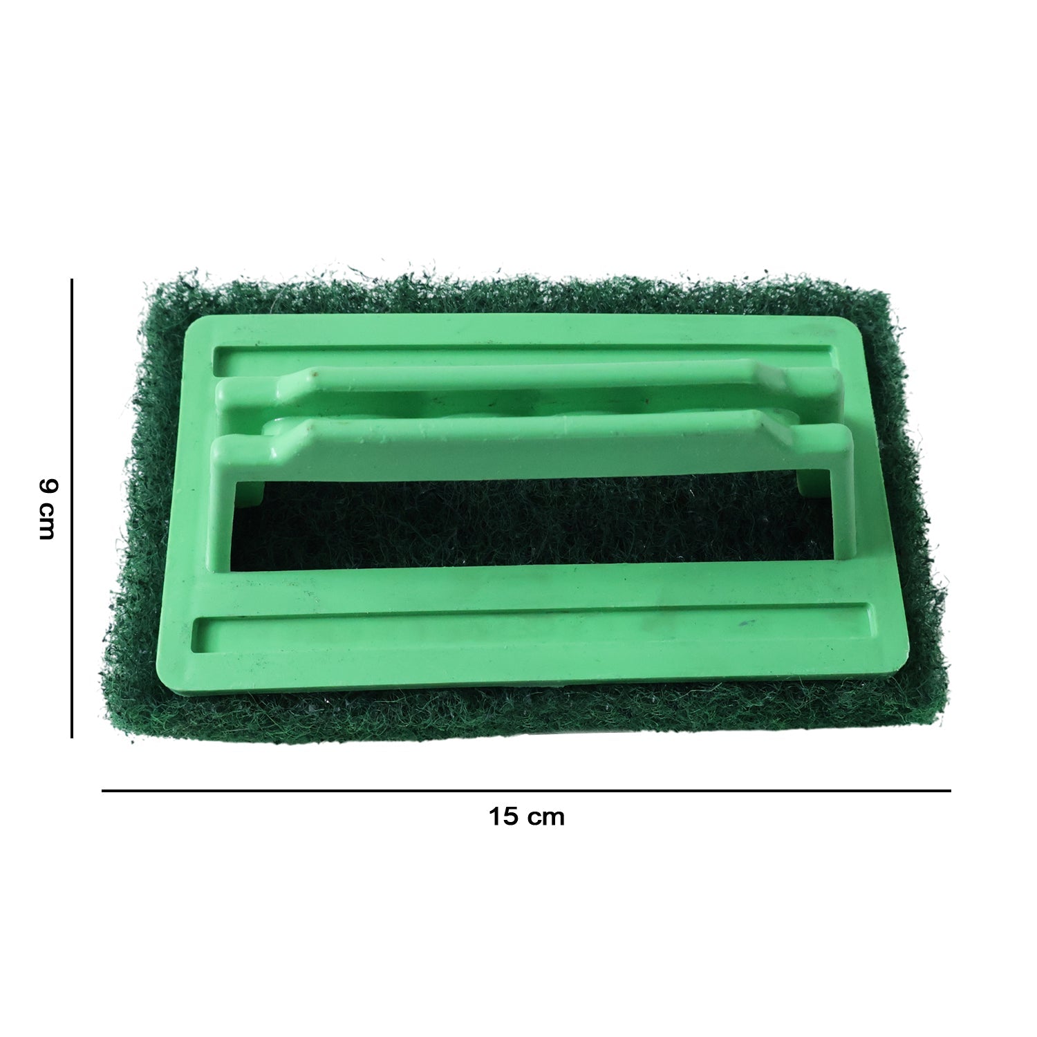 Efficient Tile Cleaning Scrubber Brush cleaning a pool surface.