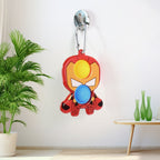 Iron Man themed keychain pop it toy for fans and gifts