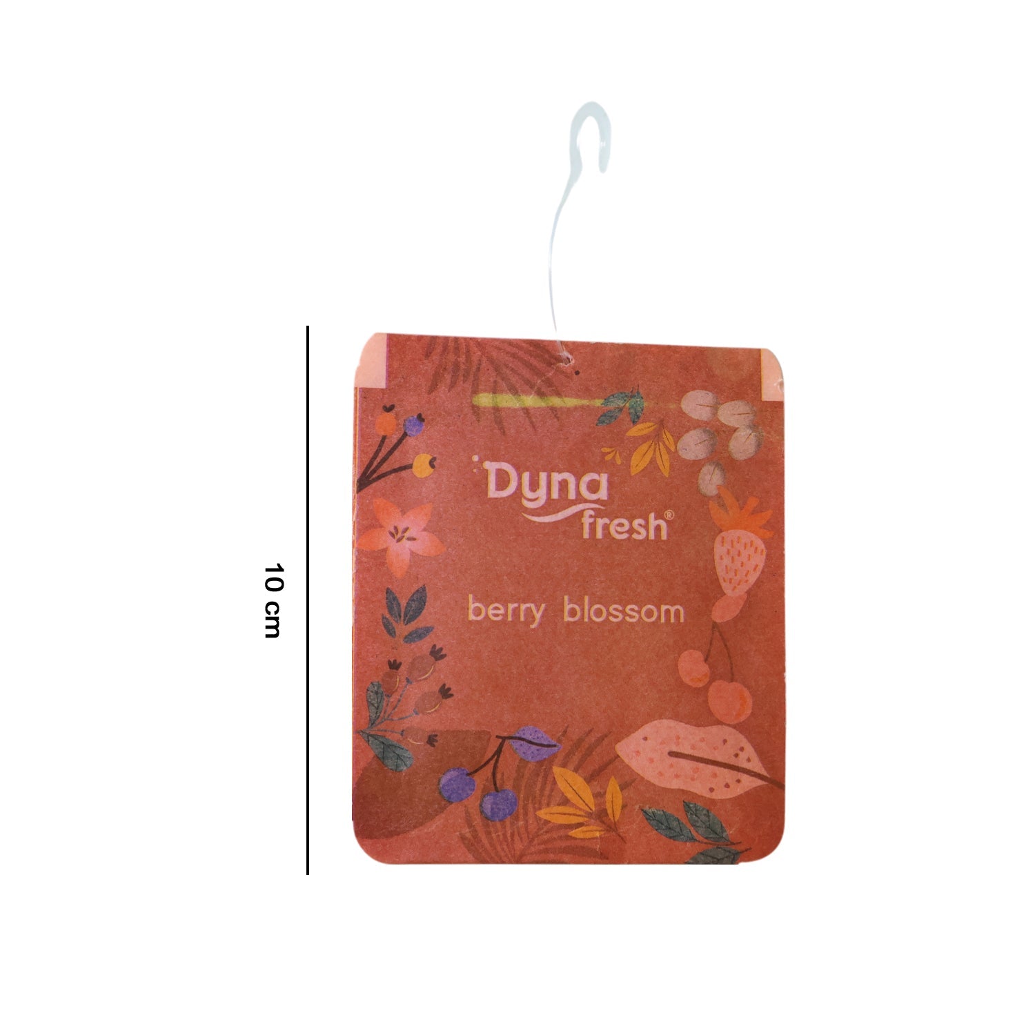 Hanging berry blossom room deodorizer in minimal design