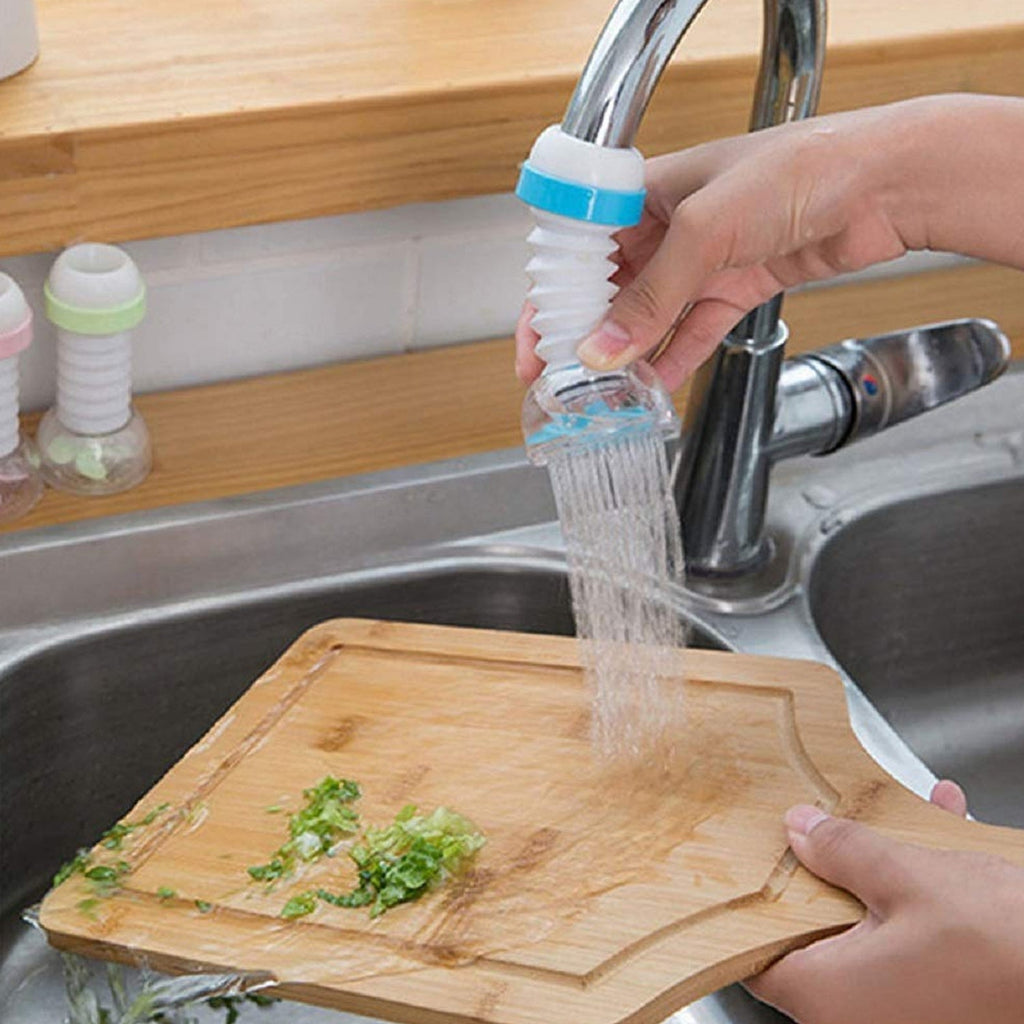 Durable ABS plastic adjustable sink tap filter for dishwashing and rinsing