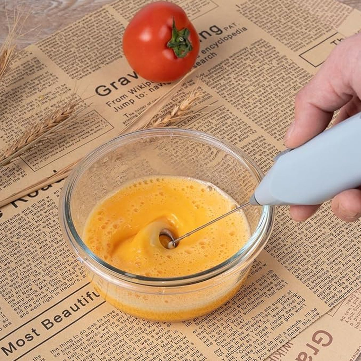 Handheld Milk Frother Blender – Quick & Compact Beverage Mixer