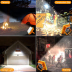 Solar LED Flood Light packaging box for retail display
