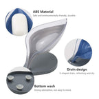 Modern leaf shape soap case designed for countertop