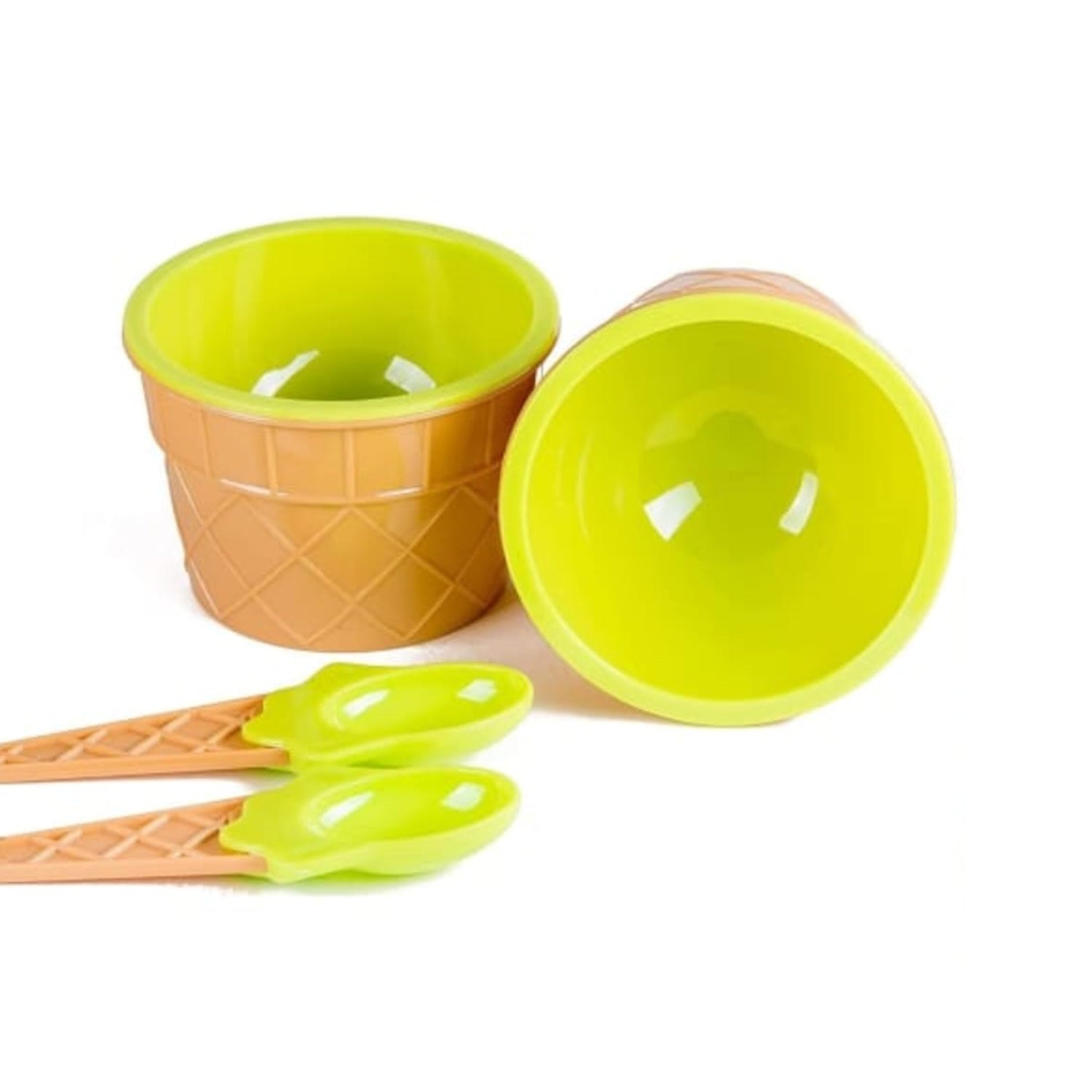 Elegant packaging of the ice cream bowls set.