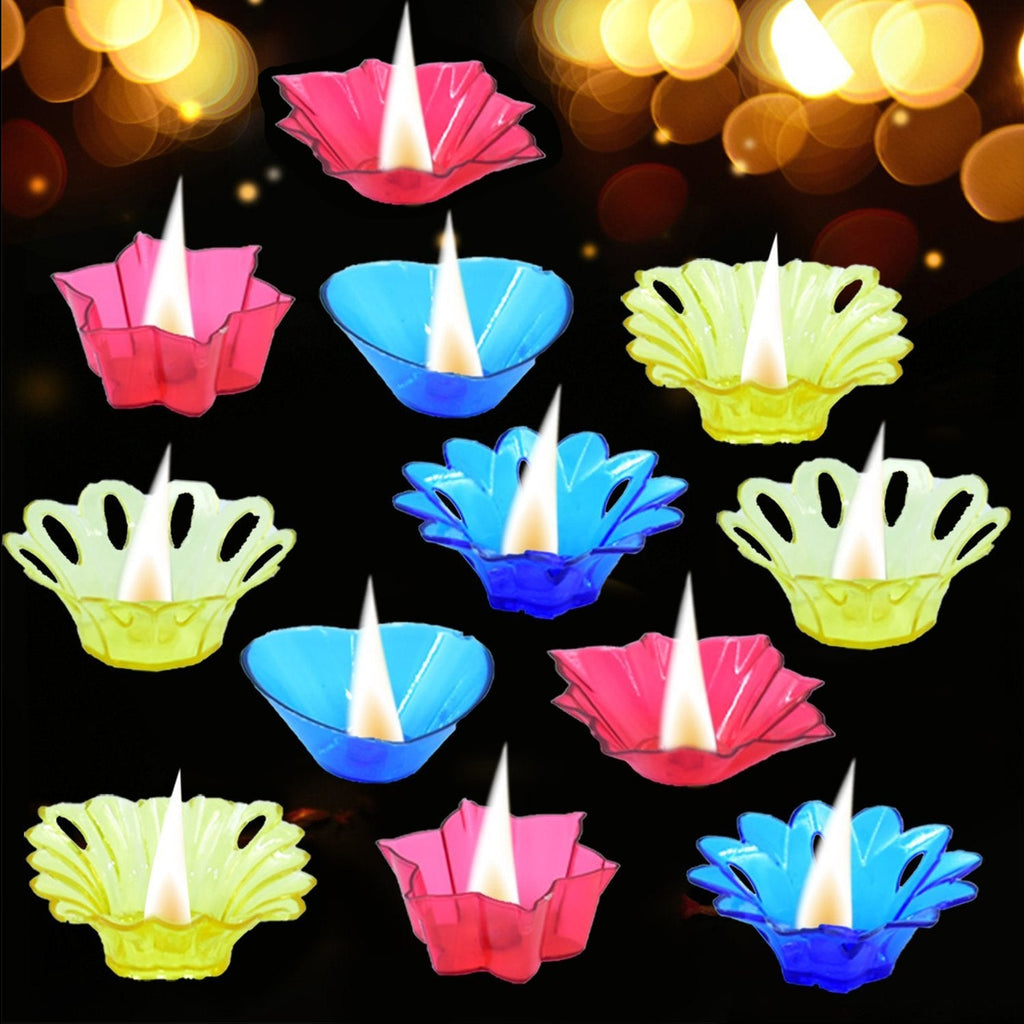 Unique multi-shape candle cups, adding a touch of color to your celebrations.