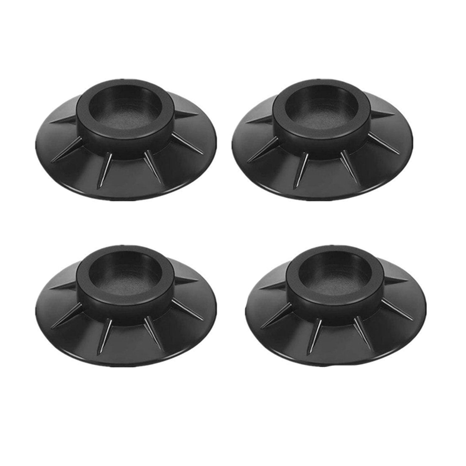 Durable GlimmerHome furniture pad protecting a wooden floor from furniture scratches.