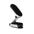 Side view of the 360° rotating magnetic car phone holder securely mounted.