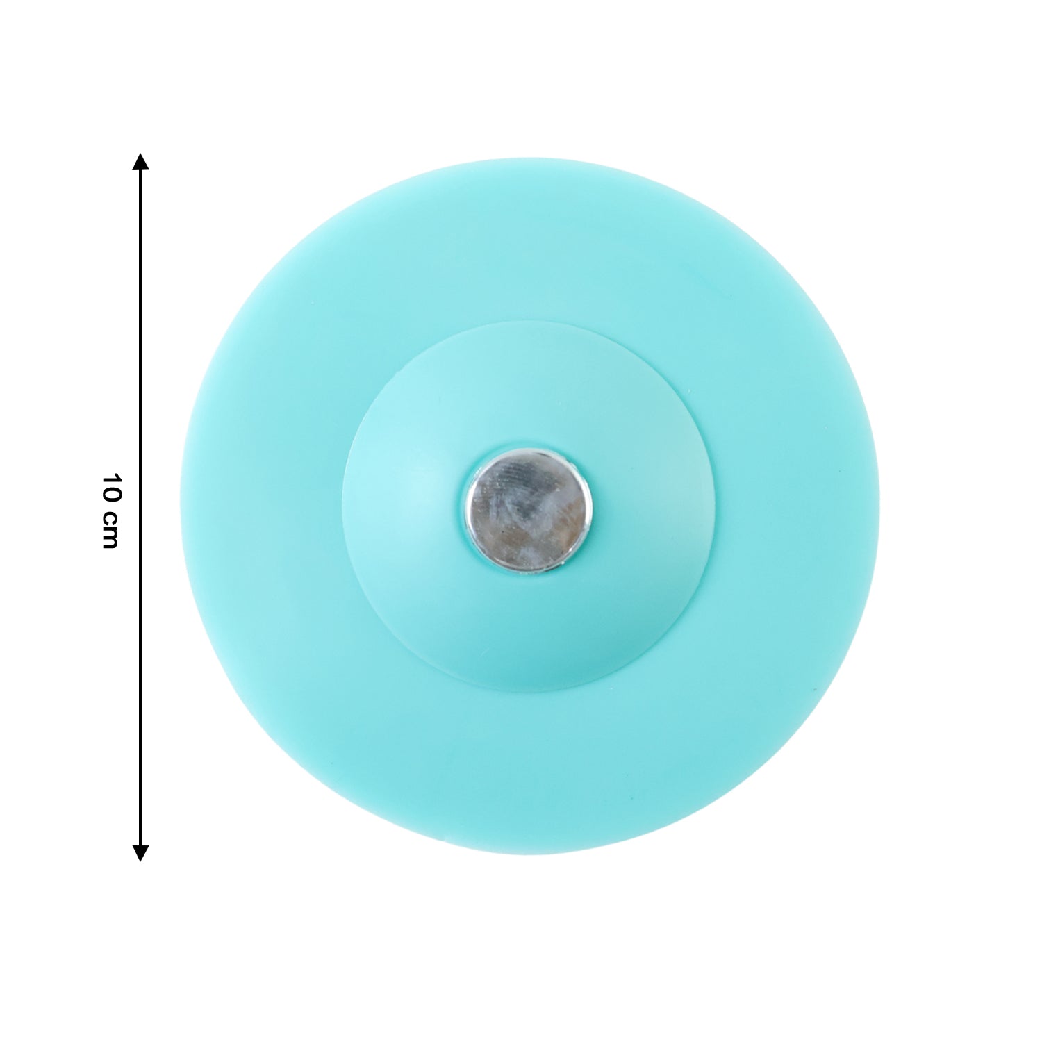 Soft silicone drain protector placed on floor shower drain