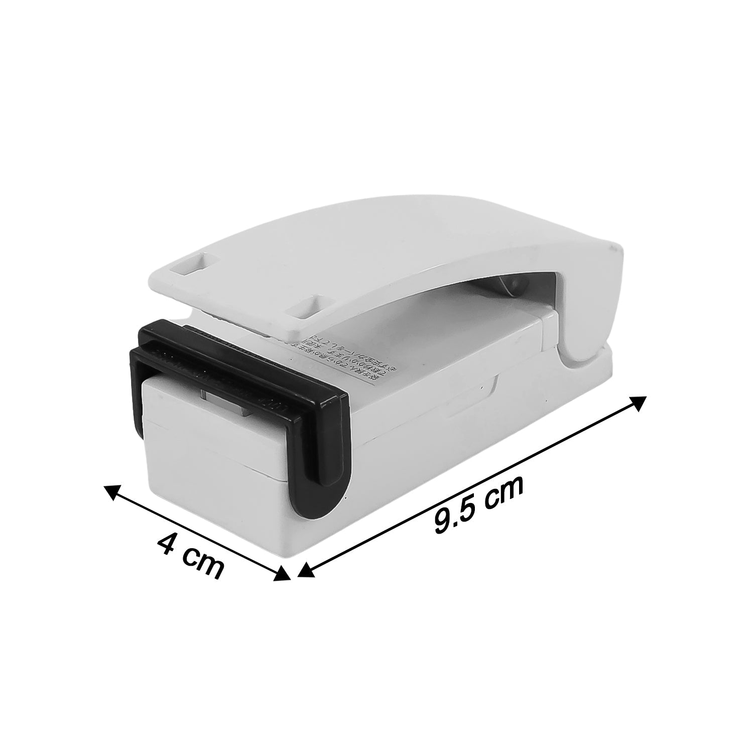 Compact portable plastic bag sealer for kitchen use