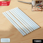 Heavy duty hot melt glue sticks 29 cm length packs of 10