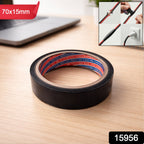 Durable electrical repair tape roll with strong adhesive for cable joint protection