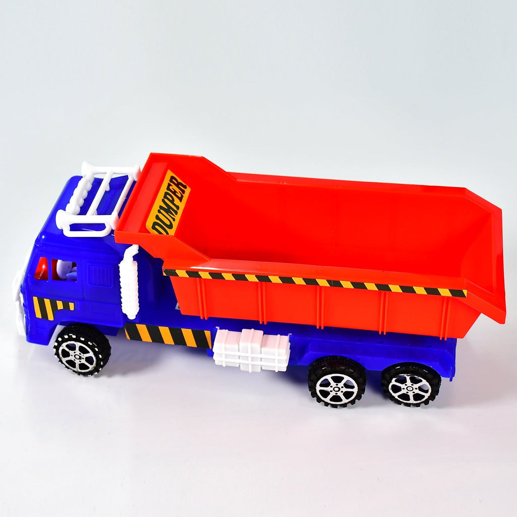 The heavy-duty plastic Friction Power Truck Toy designed for active children.