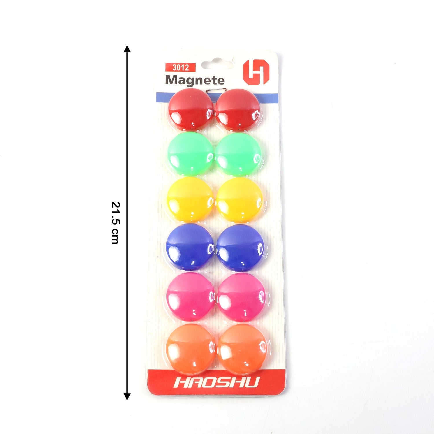 Decorative small round fridge magnets for office and kitchen