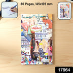 Compact pocket-sized writing notepad for office and school use