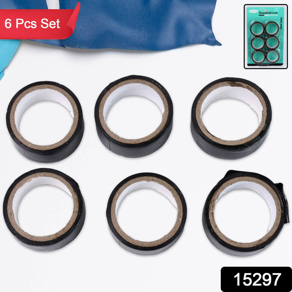 Black FlexGuard electrical tape rolls for electrical repairs