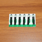 Black hair pins laid out for easy access during hair styling