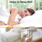Close-up of ergonomic L-shaped bed sheet holder clip gripping corner
