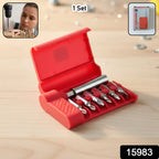 6-bit precision screwdriver kit ideal for mobile and laptop repair