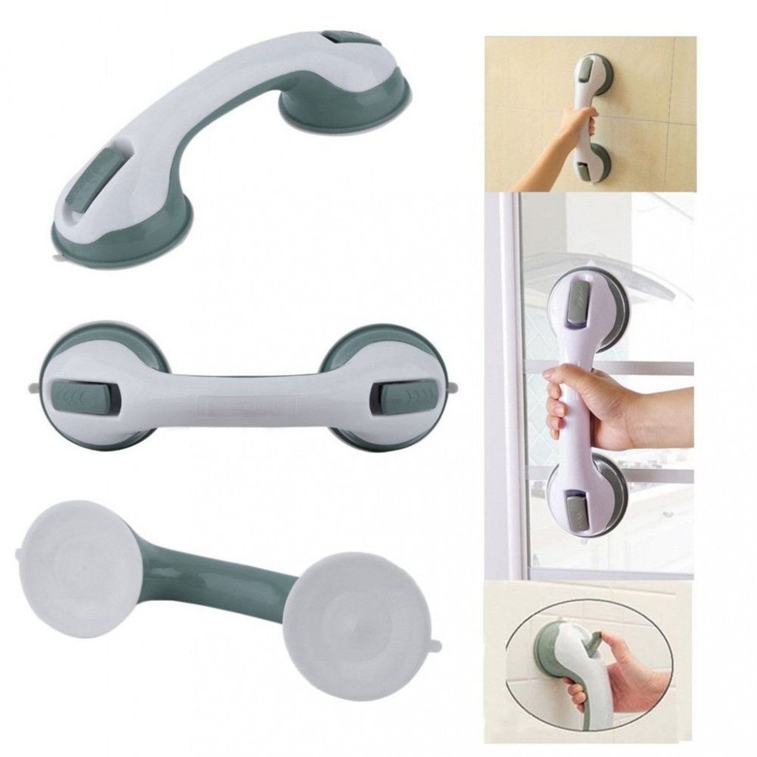 Ergonomic Helping Handle offering comfortable and stable door assistance.