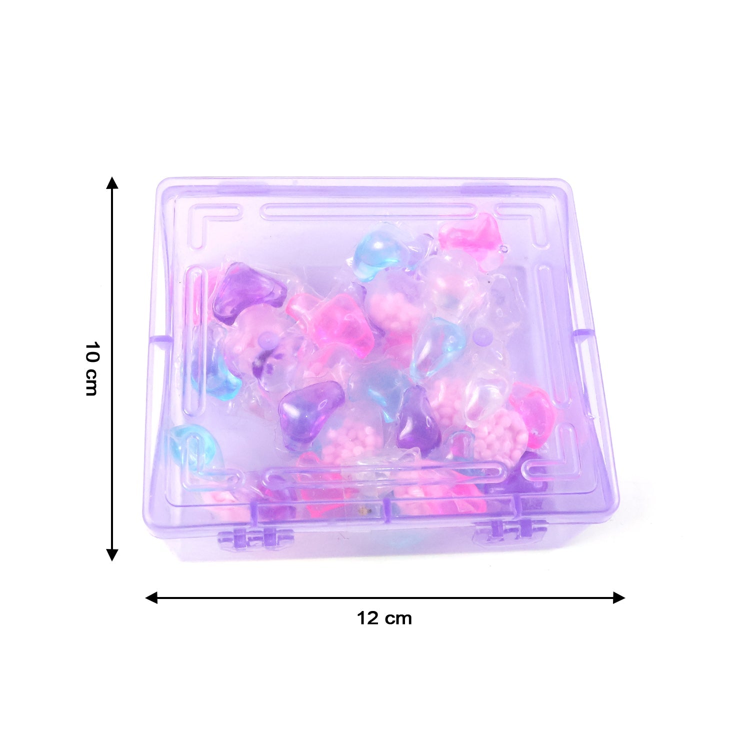 Close-up image of colourful laundry detergent pods with a soft background.
