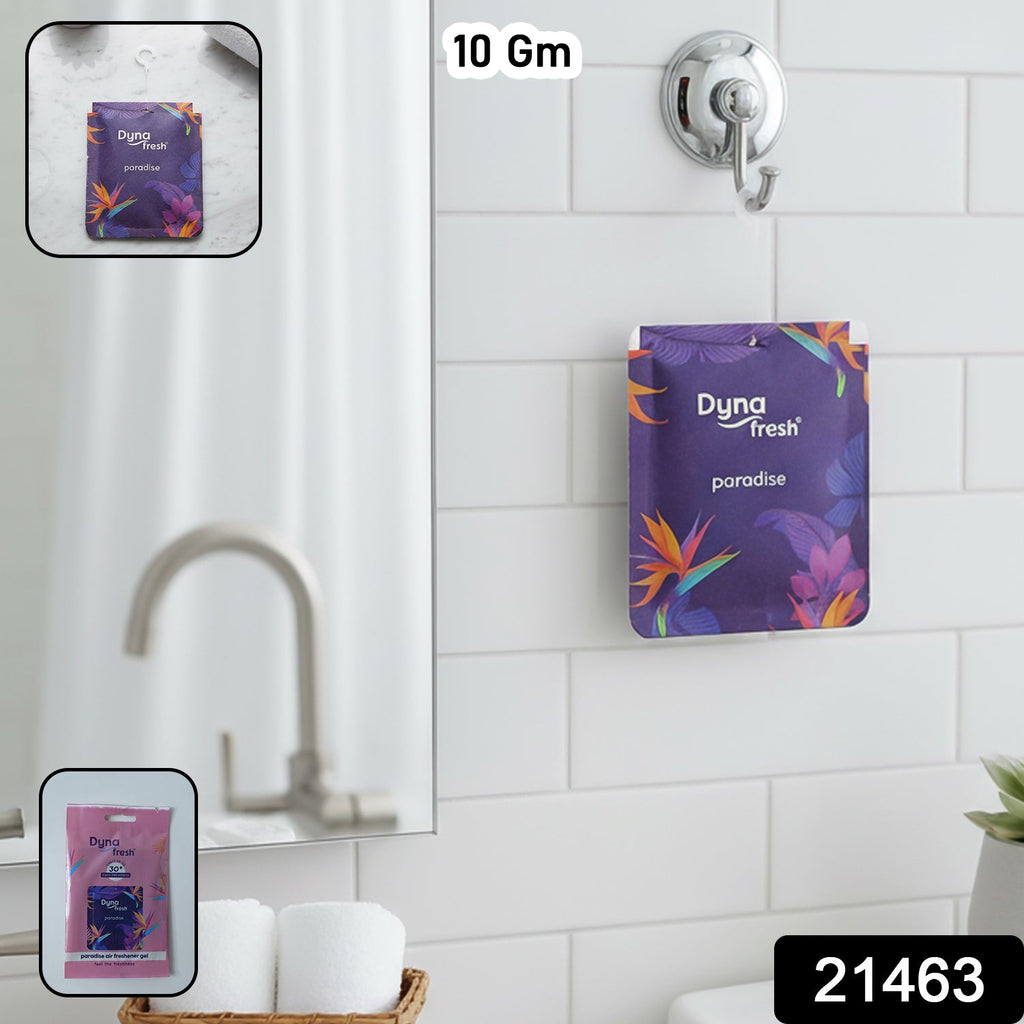 Bathroom hanging gel air freshener paradise aroma