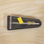 Travel-friendly stainless steel safety razor kit