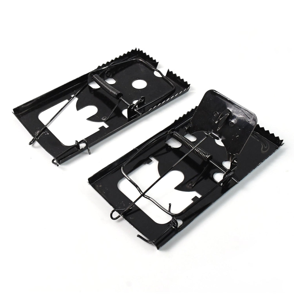 Packaging of Indo Glow reusable mouse traps emphasizing a pest-free home.
