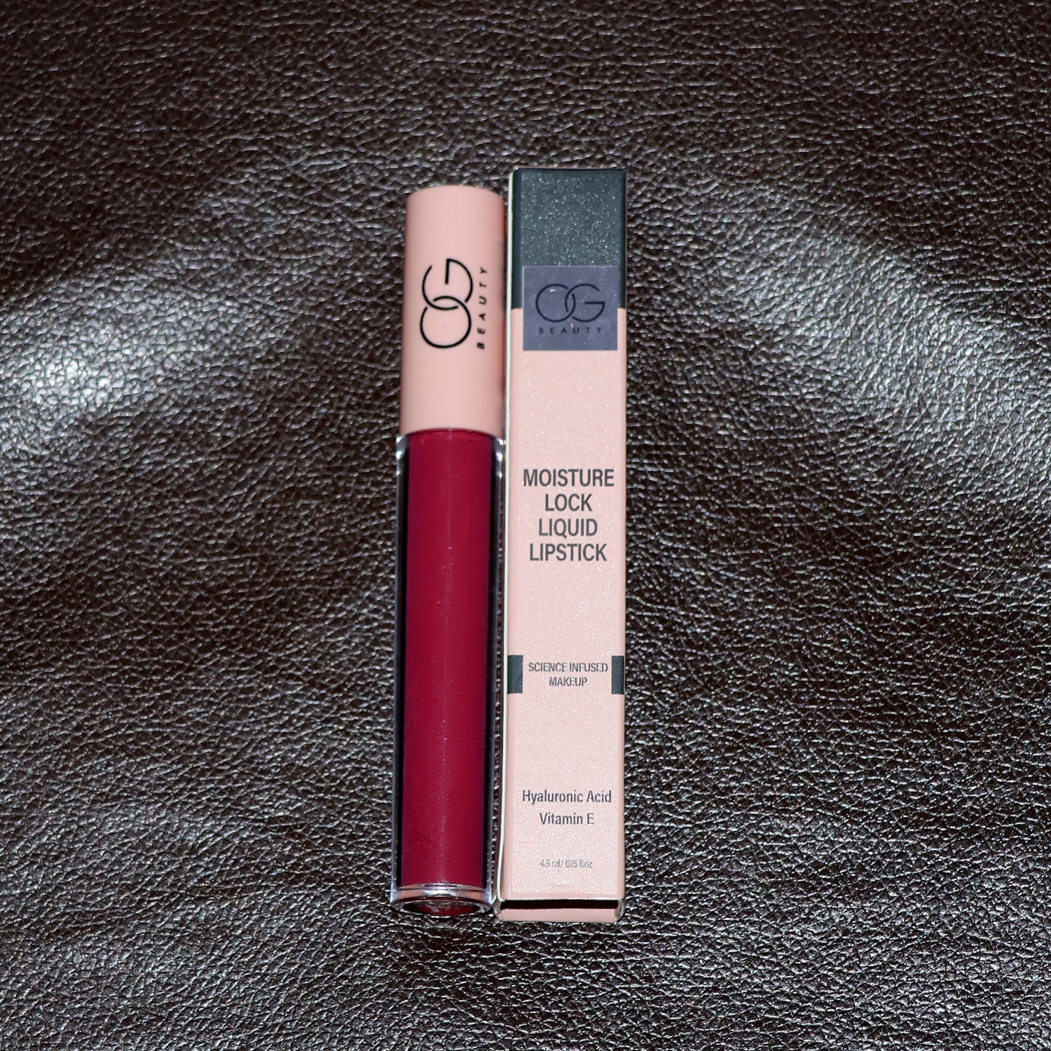 OG Beauty Berry Blossom Liquid Lipstick packaging and applicator