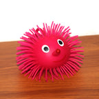 Durable LED light spiky sensory ball for stress relief