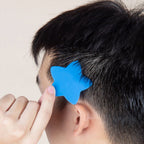 Haircut design stencil set suitable for kids featuring safe, flexible molds