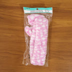 Washable stretchable soft plush spa headband for daily use