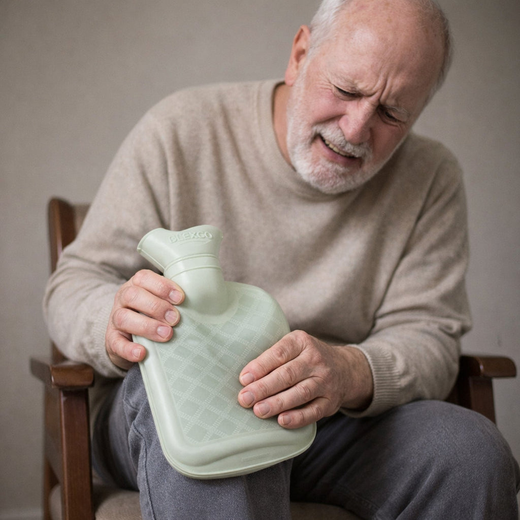 Therapy hot water bag for effective heat treatment and relaxation at home or office