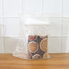 Clear lockable kitchen jar designed for dry food storage