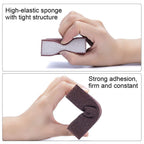 Ergonomic rectangular kitchen scrubbing sponge for easy grip