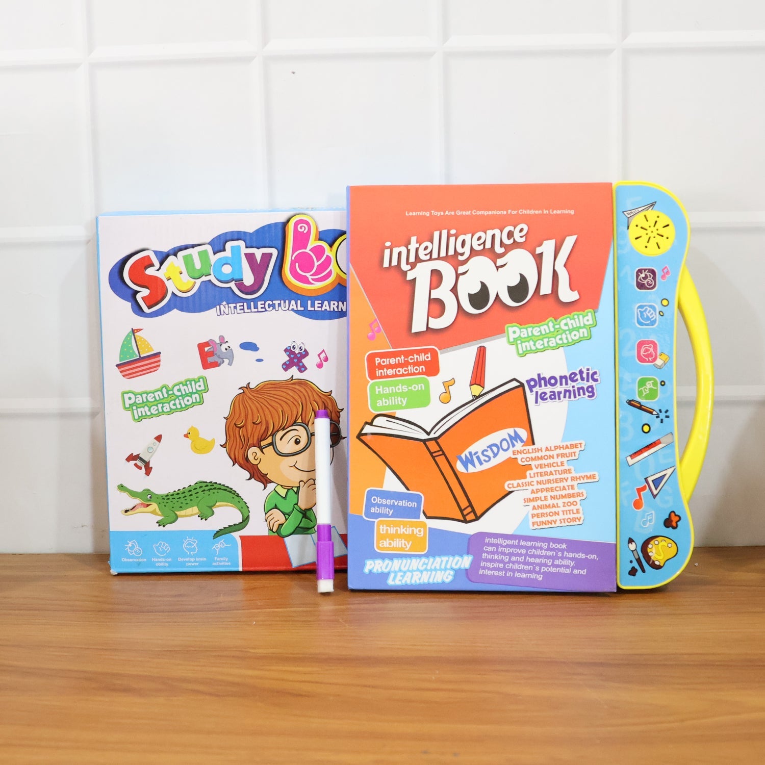 Phonics and sound learning book designed for toddlers and preschoolers