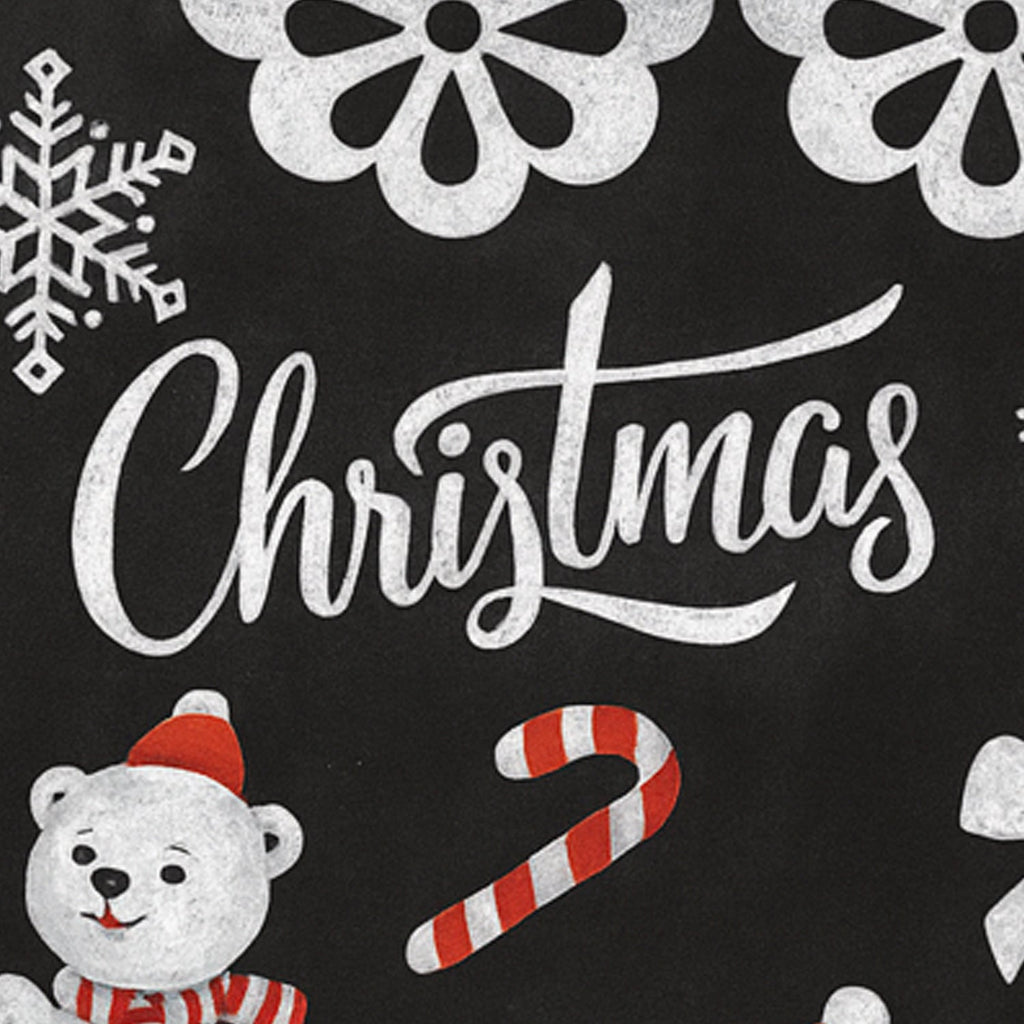 Set of colorful Christmas decorative wall stickers for holiday use