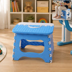 Front view of durable plastic multifunctional stool