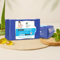 Beautiful Basics Oily Skin Face Wipes twin pack, 50 wipes each, for refreshing cleanse.