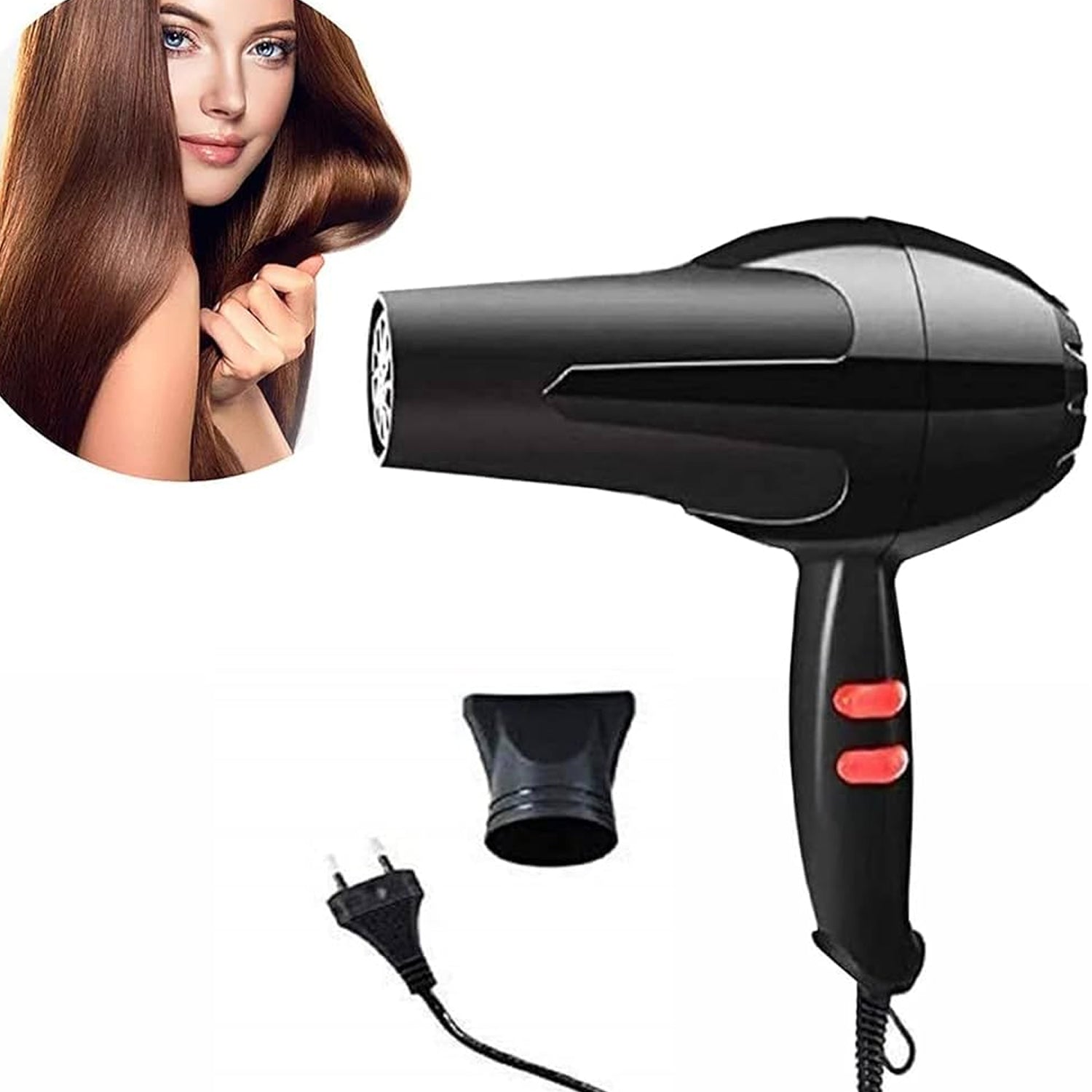 Compact and powerful professional hair dryer for daily use.