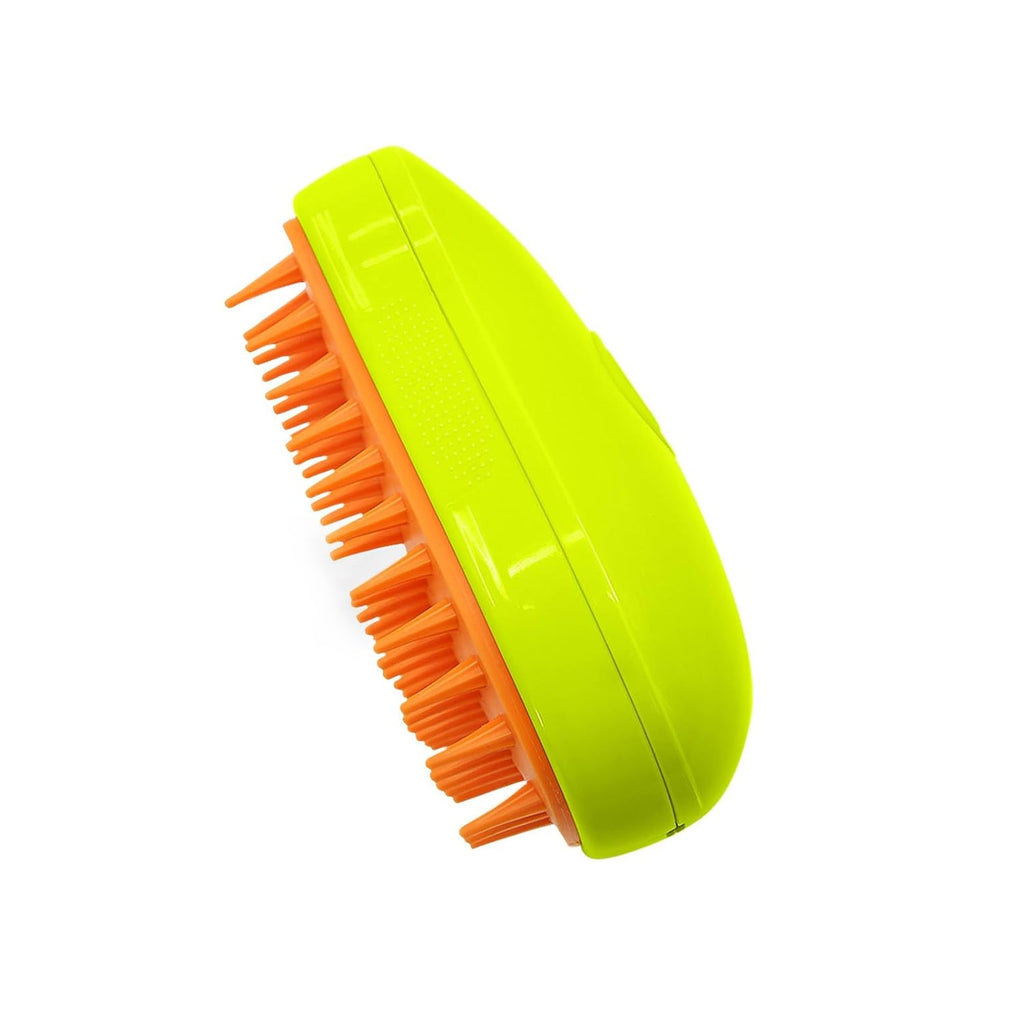 Close-up of soft bristles on the Cat Steamy Brush.