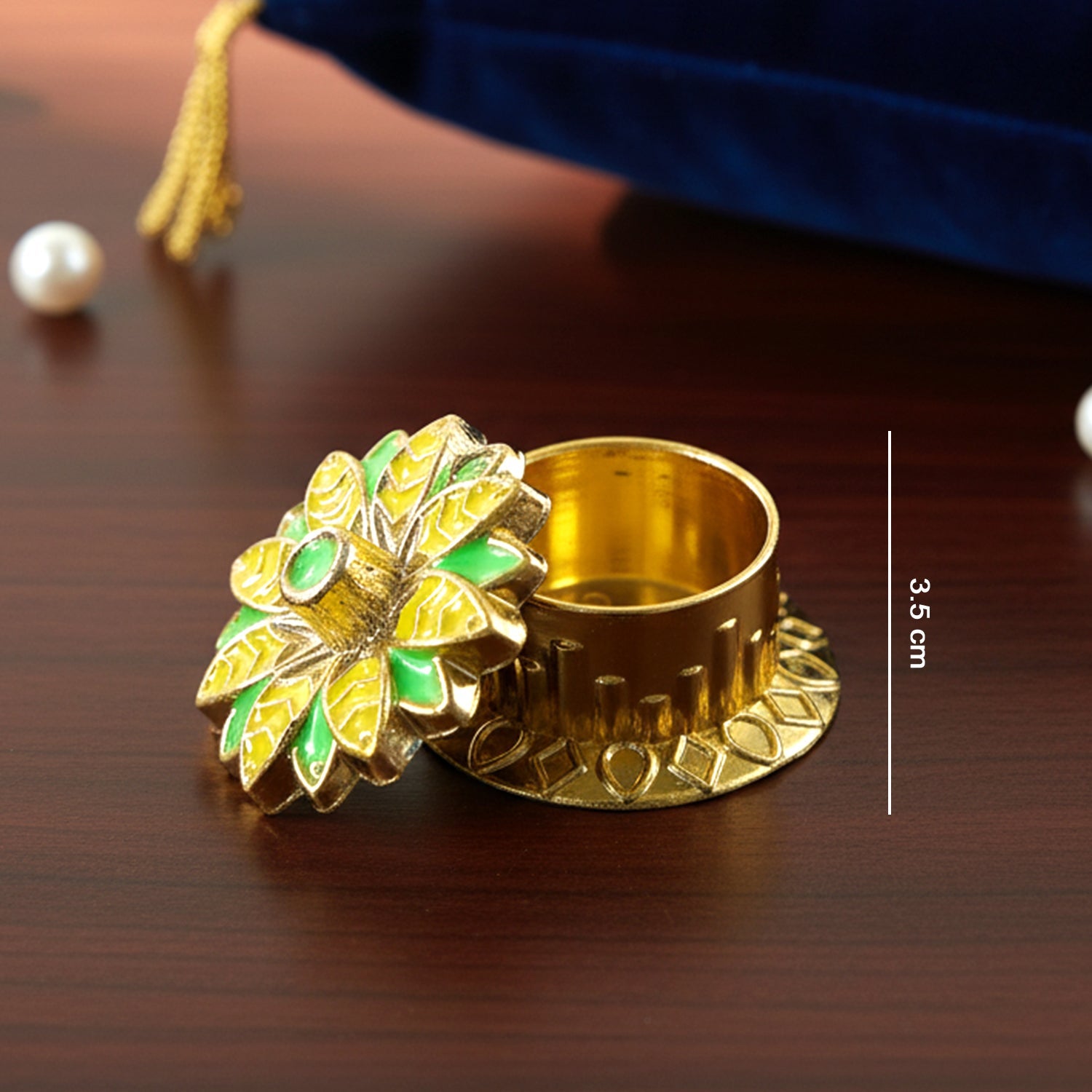 Decorative pooja set for religious and cultural celebrations
