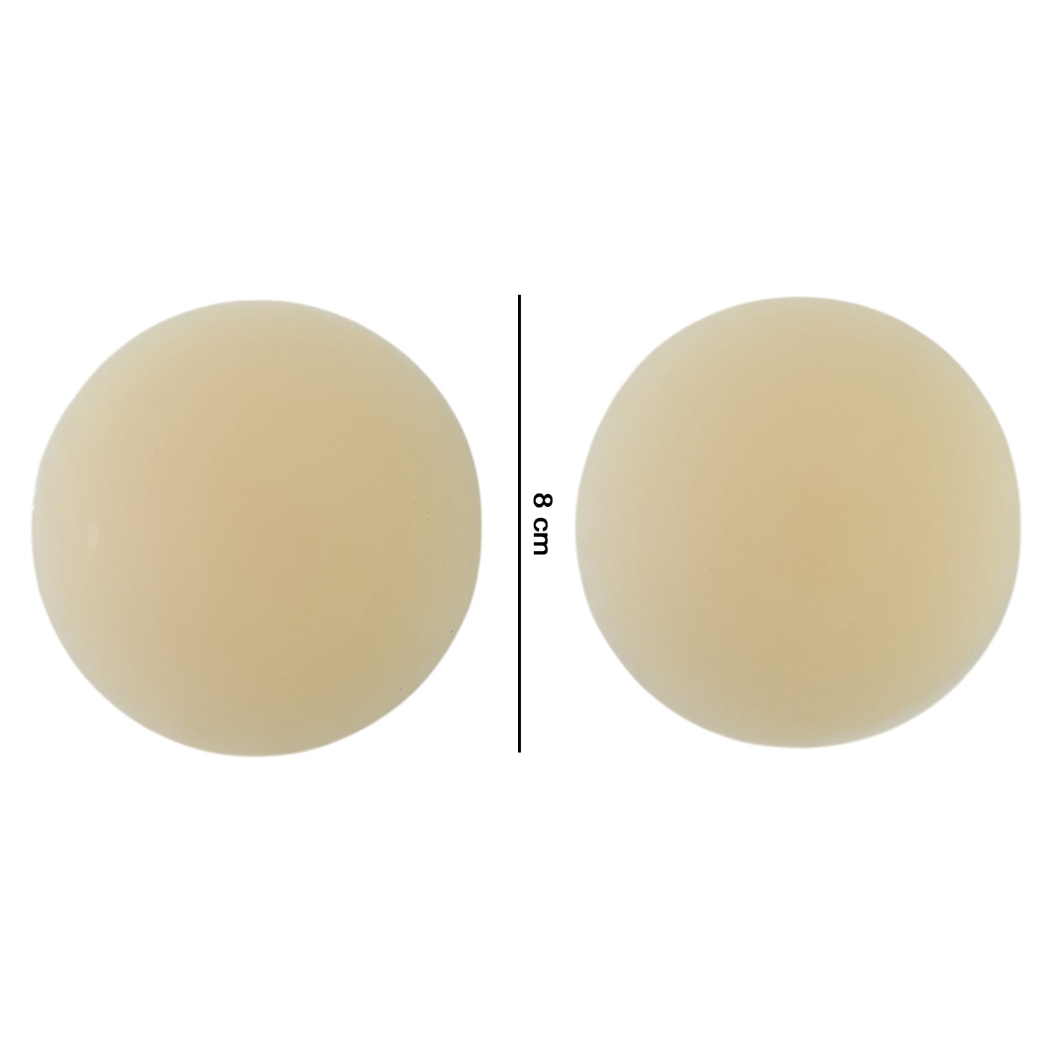 Reusable breast cover pads with silicone design
