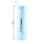 Durable plastic drink bottle in colorful mix, lightweight and portable
