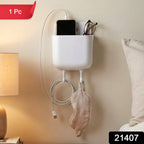 Wall hanging storage pocket organizer for mobile and accessories