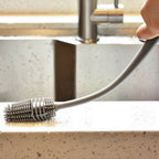 Efficient bottle cleaning brush designed for deep cleaning.