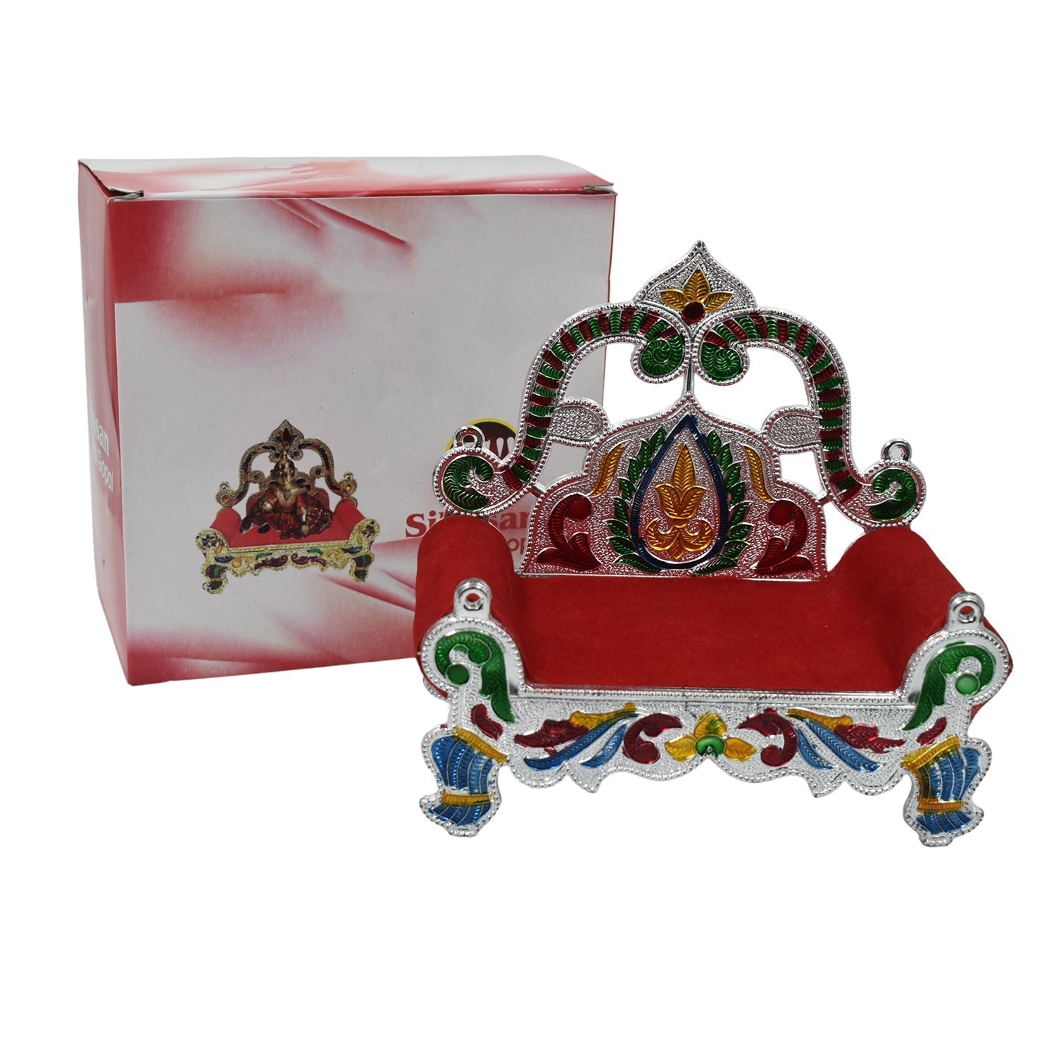 Decorative Singhasan Bal Gopal, suitable for various household and official places.