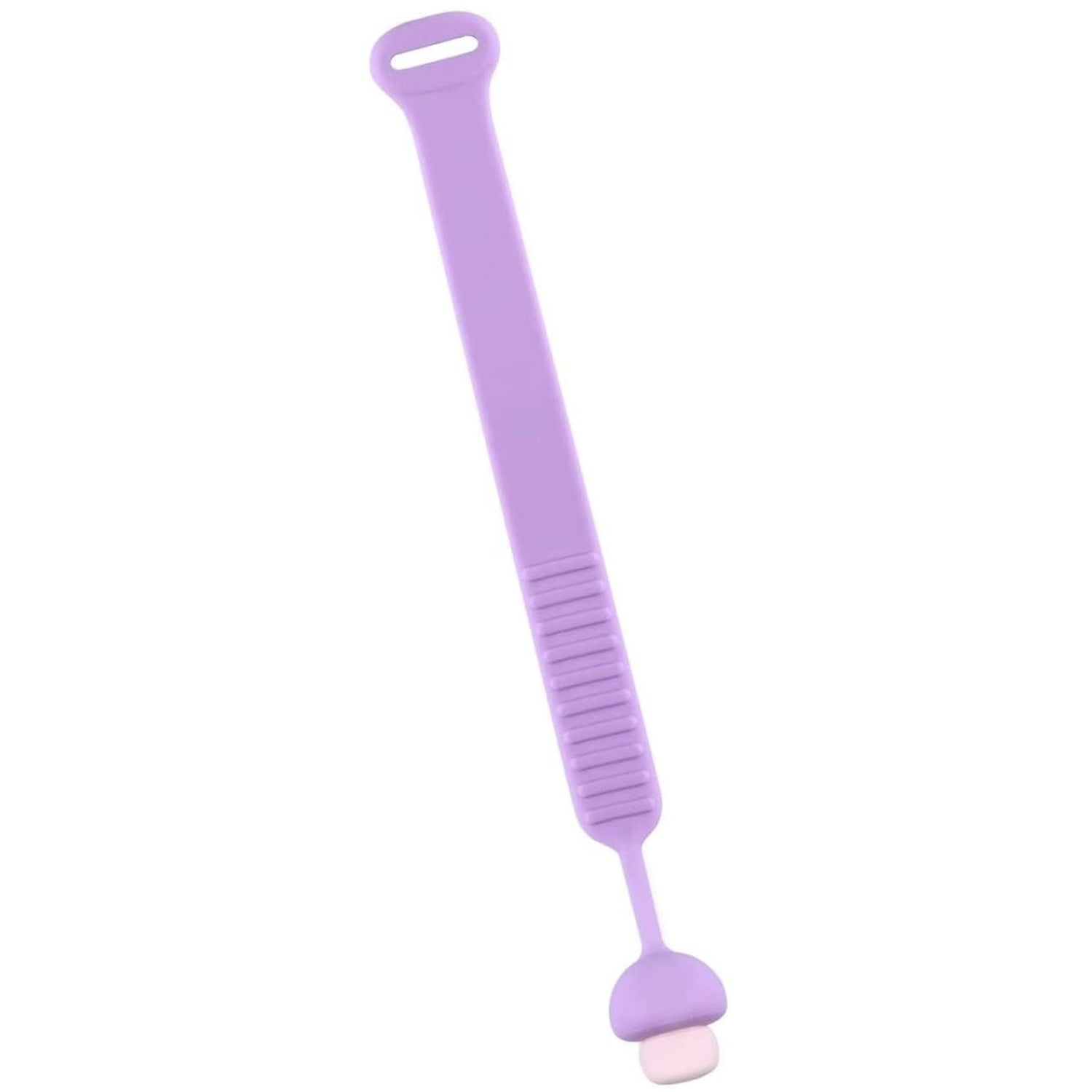 The 'Silicone Seat Helper' for hands-free toilet seat lifting.
