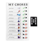 Assortment of colorful chore note boards, perfect for family task management.