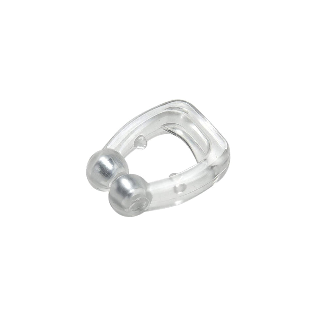 Person sleeping peacefully, suggesting the effectiveness of the anti-snore clip.