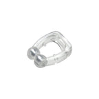 Person sleeping peacefully, suggesting the effectiveness of the anti-snore clip.